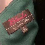 Blondie Nites Elegant Green Sequin Dress medium size one strap like new Photo 4