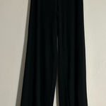 Aerie  Offline Thumbs Up Heavyweight Ribbed Knit Wide Leg Pants Black XS Short Photo 0