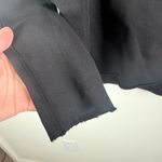 Frank & Eileen  Black Effie Funnel Neck Capelet Sweatshirt Photo 3