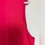 Tommy Bahama Raspberry Pink Linen Blend V-Neck Pocketed Shift Dress XL Photo 8