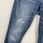 Gap Real Straight Leg Jeans Floral Embroidered Sz 6 Petite Boho Photo 6