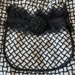 White House | Black Market Geometric Print Ruffle Trim Blazer Jacket Women’s Sz. 6 Photo 3