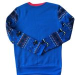MAD Engine Sweater M Jingle Bells What’s That Smell? Pictured Skunk Snowflakes Blue Size M Photo 4