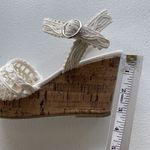 Jellypop Gabrielle Women Cork Wedge Heel Sandals 8.5M White Comfort Fit BohoChic Photo 9