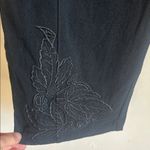 Disturbia Aya Embroidered Linen Blend Balloon Pants Size 4 NWT Black Photo 8