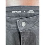 Old Navy Mid-Rise Rockstar Super Skinny Black Stretch Denim Jeans Women's Size 6 Photo 1