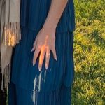 Emerald Ruffle Dress Green Photo 2