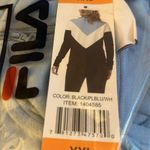 FILA NWT Women's Ekanta 1/4 Zip: Black, Pale Blue, White XXL Photo 7