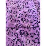All Silk Vintage Dress by Spencer Jeremy 8 Purple Abstract Print Maxi Cocktail Photo 7