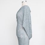 Betsy and Adam Betsy Adam - Caplet Cape-Sleeve Lace Gown Photo 10