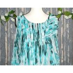 Avenue Womens Blouse Tank Top Plus Size 14W 16W Layered Ruffles Back Slit Hi-Low Photo 1