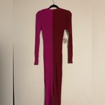 STAUD  Two-Tone Pink Shoko Sweater Dress Photo 2