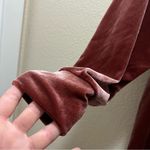 Urban Outfitters  Evie Velour Rust Orange Long Sleeve Turtleneck Mini Dress Sz XS Photo 7