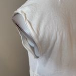 We The Free Free People  Anytime Tank Top Peplum Ivory/ Off-White Small Photo 3