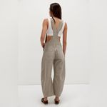 We The Free NWT Free People Good Luck Barrel Overalls size XL Cobblestone Brown Photo 2