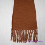 Free People New!  x‎ Flook Rust Brown Crochet Brooke Maxi Skirt, size XS Photo 13