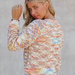 VICI Multicolored Soft Sweater Photo 4