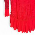 Hello Molly ❤️ Lace Ruffle Cocktail Dress - NWT, M Photo 4