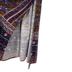 JODIFL Dark Floral Peasant Maxi Dress Photo 7