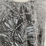 Free People Ellie mini dress, studded purple blue burnout velvet tiered babydoll Photo 9