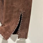 Faded Glory Vintage suede leather Brown Women's Bohemian Jacket Photo 4