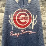 EUC New Era Genuine MLB 2023 Chicago Cubs Spring Training Tank Top Size Small Blue Photo 2