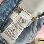 Madewell Low Slung Straight Jeans Sevilla Wash Blue Straight Slouchy US 28 NWT Photo 11