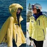 Free People  Peek to Peek Popover Rain Jacket , NWOT, size large . Photo 1