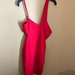 NBD NWT  x Naven Chloe Red One Shoulder Mini Dress Small Photo 7
