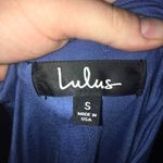 Lulus Lulu’s knit halter neck sleeveless elegant maxi dress Photo 1