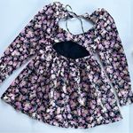 For Love & Lemons  Kate Long Sleeve Mini Dress Photo 4