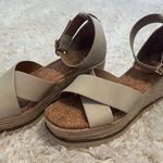 Soda Tan Platform  Wedges-Size 9 Photo 1