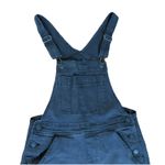 Arizona Women’s Black Distressed Overalls Size S – Ripped Knee Denim Jumpsuit Photo 1