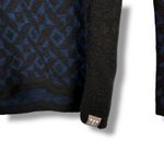 Title Nine Merino Wool Quarter Zip Pullover Top Diamond Pattern - XS Photo 1