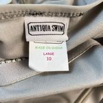 Antiqua‎ Swim NWT Size Large One Piece Stretch Deep V Beach Pool Travel Swimsuit Photo 7