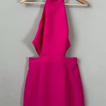 NBD x Naven Twins Begin Again Mini Dress Womens Small Rose Pink Cut Out Cocktail Photo 4