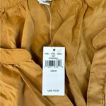 Aerie  Flowy Crop Top- Medium brown button summer spring vacation Photo 1