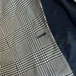 Liz Claiborne Stylish Plaid Blazer gray and navy Photo 2