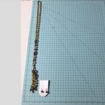 Vintage Beaded Necklace and Tassel Drop Earrings Set Orange Photo 4