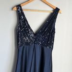 NEW Dresses Sachin & Babi Midnight Bella Sequin Formal Gown Photo 9