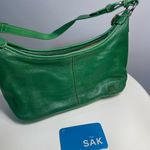 The Sak  Kelly Green Leather Hobo Shoulder Bag Purse Handbag NWOT Photo 1