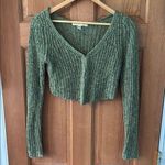 Brandy Melville Urban Outfitters Size Extra Small XS Green Knit Women's Sweater Photo 0