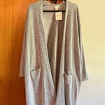 Anthropologie DONNI. Ribbed Sandwash Open Cardigan  Photo 2
