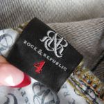 Rock & Republic Y2k Vintage Berlin Low Rise Straight Jeans Rhinestones 4 28" Photo 8