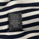 Ann Taylor  Women XL Stripe Shirt Business Casual MomCore Monochrome Office Photo 4