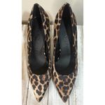 Katy Perry The Revival Pump Leopard Print Satin Stiletto Heels Size 9.5M NWB Brown Photo 1