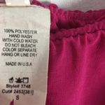 Pitaya ‎ Womens Size S Pink Chiffon Bandeau Crop Top Photo 6