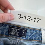 Abercrombie & Fitch Jeans Womens 26 Blue Ames Low Rise Slim Boyfriend Distressed Photo 2