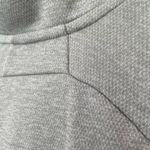 Adidas Quarter Zip Pullover Light Grey Textured Long Sleeve ~ Women’s Size L Photo 9