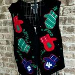 Bryn Connelly Not so Ugly Christmas Vest Large EUC Photo 0
